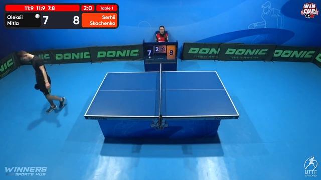 20:30 Oleksii Mitla 3-2 Serhii Skachenko West 5 WIN CUP 21.03.2023 | TABLE TENNIS WINCUP смотреть онлайн