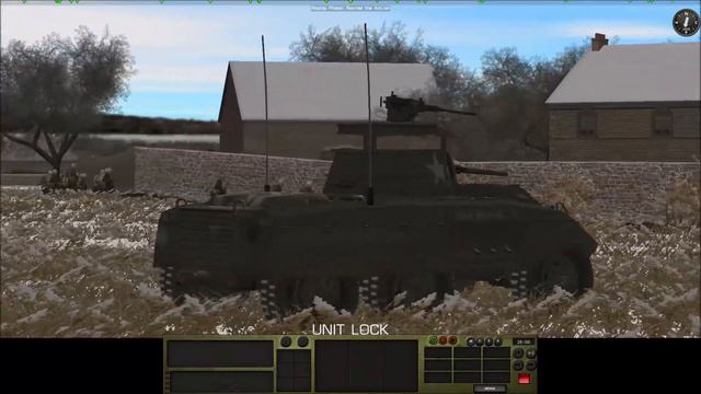 M8 Greyhound uses canister rounds смотреть онлайн