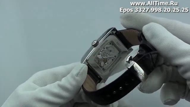 Обзор. Мужские наручные часы Epos 3327.998.20.25.25 смотреть онлайн