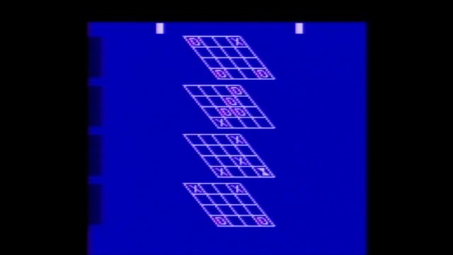 3D Tic Tac Toe Atari 2600 Gameplay смотреть онлайн