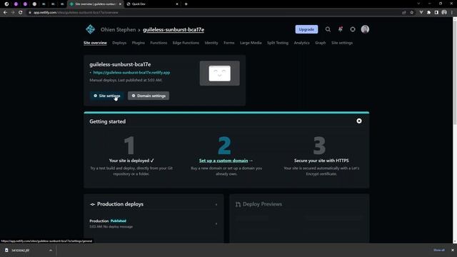 Hosting Your Website or portfolio For Free Using Netlify смотреть онлайн