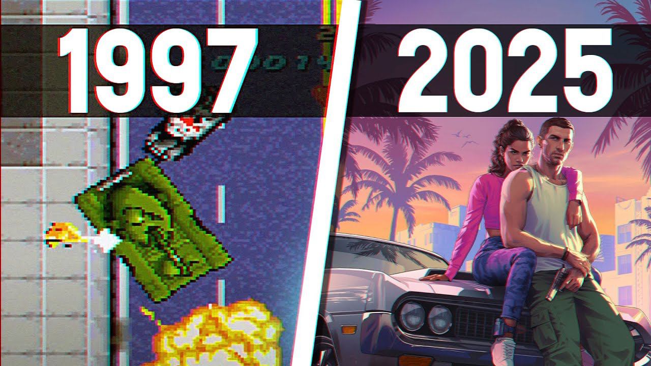 Эволюция «GTA» (1997-2025) смотреть онлайн