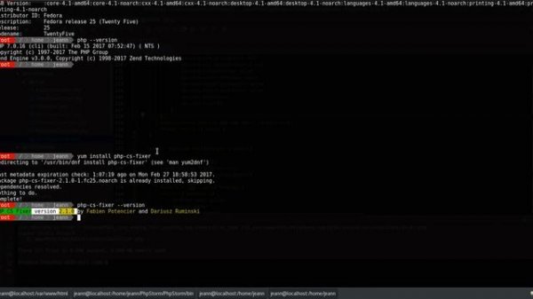 Php-cs-fixer with phpStorm 2016.3