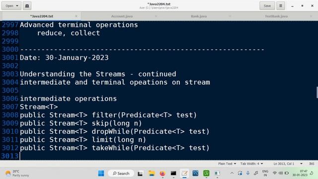 Streams, understanding intermediate and terminal operations again смотреть онлайн