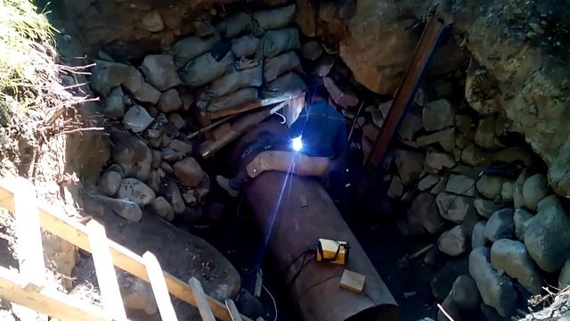 прокол под дорогой в ручную,сварка смотреть онлайн