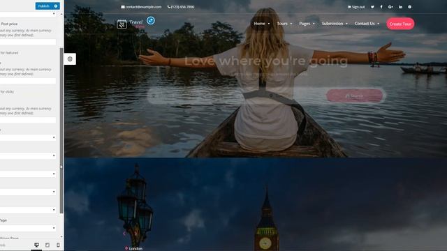 How to Customize TravelTime - Tour & Travel Agency Theme смотреть онлайн