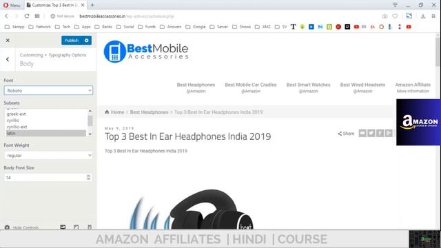 Adding content in WordPress website for amazon affiliate website marketing Part 01 Class 09 смотреть онлайн