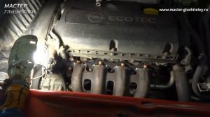 Замена штатного фланца на коллекторе Opel Astra