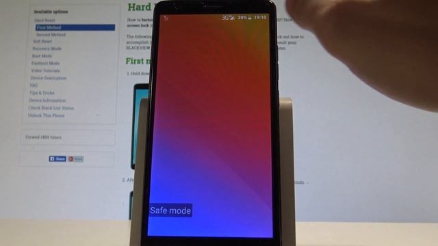 How to Enable Safe Mode on BLACKVIEW A20 - Exit Safe Mode смотреть онлайн
