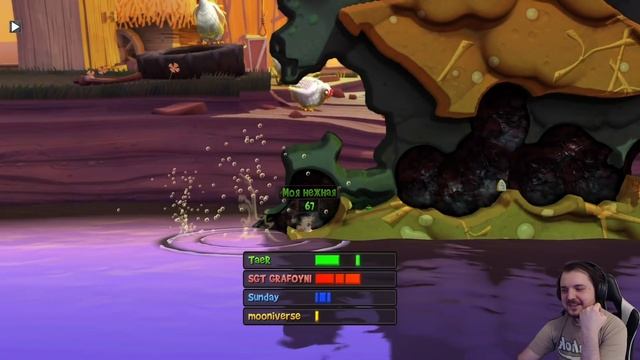 У НЕГО ВСЕГДА ЕСТЬ КОЗЫРЬ В РУКАВЕ [Worms Revolution] #5 смотреть онлайн