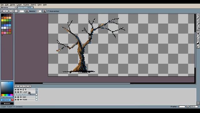 How To Make Pixel Art Trees. Pixel Art tutorial for beginners ,pixel artists and 2D game developers смотреть онлайн