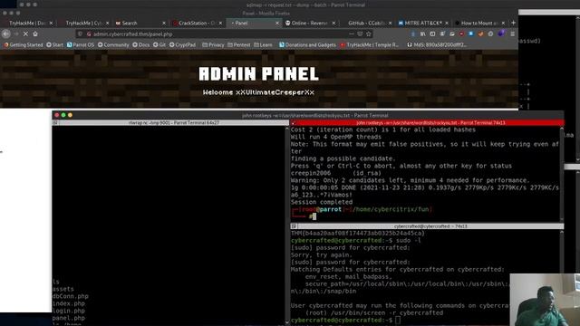 Cybercrafted TryHackMe смотреть онлайн