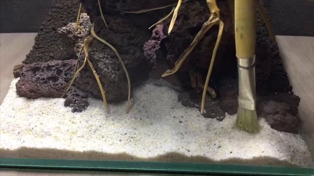 Аквариум нано-куб. Оформление своими руками. смотреть онлайн