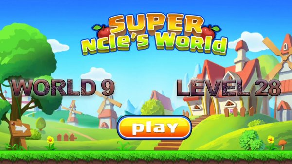 Super ncle's  World 9. Level 28.