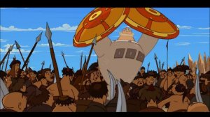 Добрыня Никитич чинит и защищает  лагерь от половцев ((наоборот)+ standing here i realize)