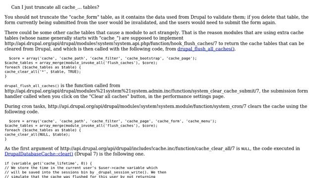 Drupal: Clear cache doesn't clear the cache tables? (2 Solutions!!) смотреть онлайн