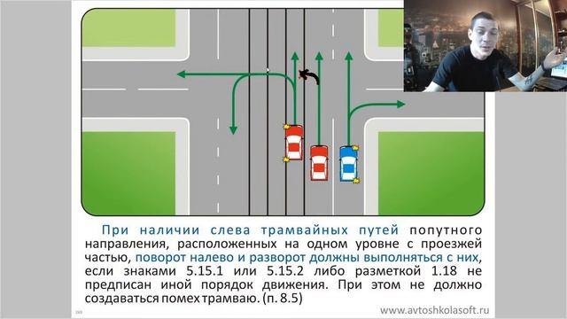 Как правильно поворачивать, перестраиваться, маневрировать на дороге. Онлайн-лекция в Самарском Обл смотреть онлайн