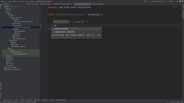 #7 Handling Exceptions | SpringBoot, Kotlin and Postgres Rest API смотреть онлайн