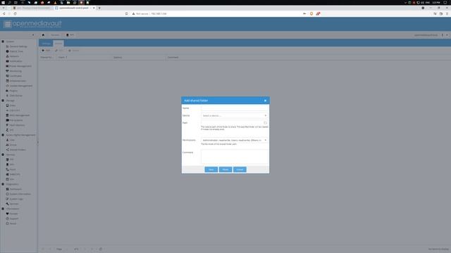Как настроить общие ресурсы NFS на RAID 1 в OpenMediaVault смотреть онлайн