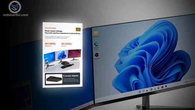 Topton M600S 2023 Gaming Mini PC AMD Ryzen 9 5900HX Mini PC смотреть онлайн