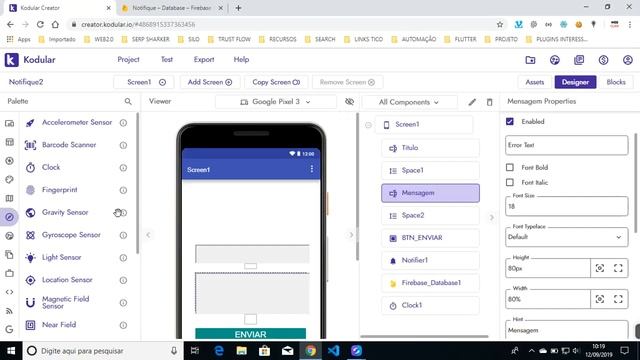 Kodular - Usando notification integrado ao Firebase смотреть онлайн