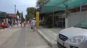 Крым Морское август 2021.Цены на рынке в Морском.