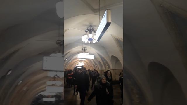 Станция Таганская. Красота Московского метро смотреть онлайн