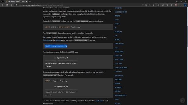 UUID no postgreSQL - Ter um id UUID em vez de um ID numérico em seu banco смотреть онлайн