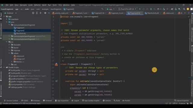 Fragment in Android Studio using Kotlin | Android Knowledge смотреть онлайн
