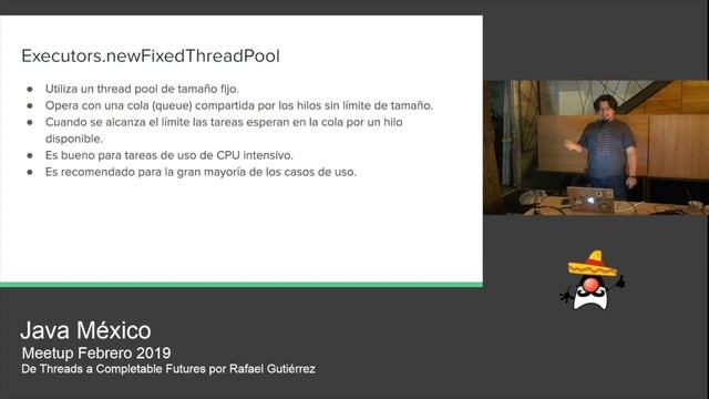Meetup Febrero 2019 | From Threads to CompletableFutures смотреть онлайн