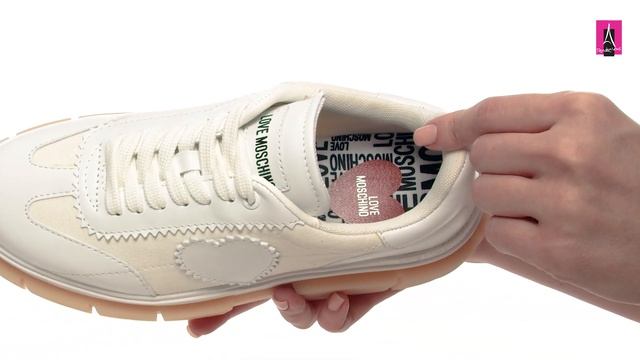 3256081 Видеообзор I Женские кеды LOVE MOSCHINO смотреть онлайн