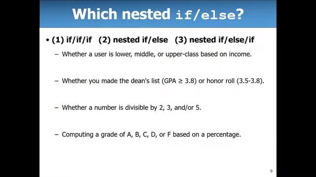CIS 1068 - If and Else and Else If смотреть онлайн