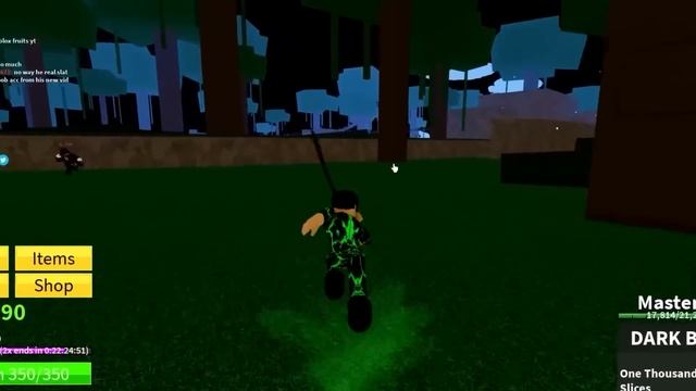 Level 1 - 2450 With ALL PERMANENT FRUITS In Blox Fruits Roblox