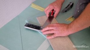 Укладка кварцвинила "Ёлочкой". Быстро, просто и очень красиво!