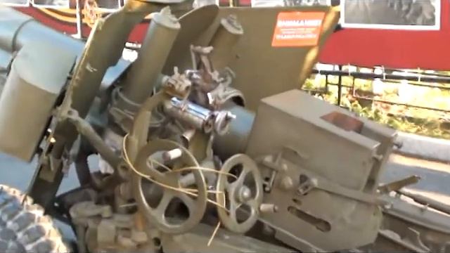 Видеообход 100-мм полевой пушки образца 1944 года (БС-3) смотреть онлайн