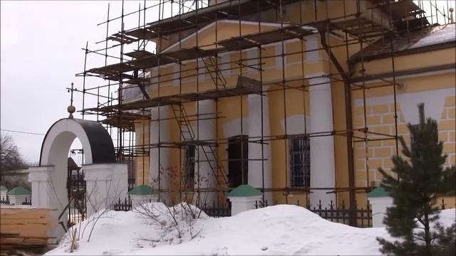 Храм Преображения Господня в селе Радонеж (07.03.15) смотреть онлайн