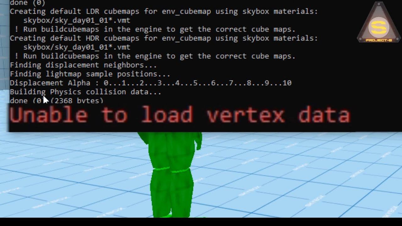 Source Engine - Unable to load vertex data (FIX Error) смотреть онлайн