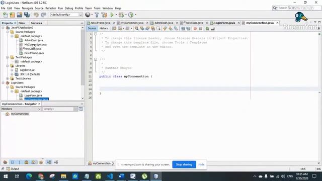 CS619 Test Phase - JAVA Login System with Netbeans and MS SQL Server Spring 2020 смотреть онлайн