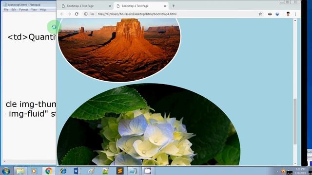 BOOTSTRAP 4 TUTORIAL FOR BEGINNERS PART 3 (image styling) смотреть онлайн