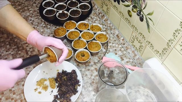 Капкейки из фиолетовой моркови ! смотреть онлайн
