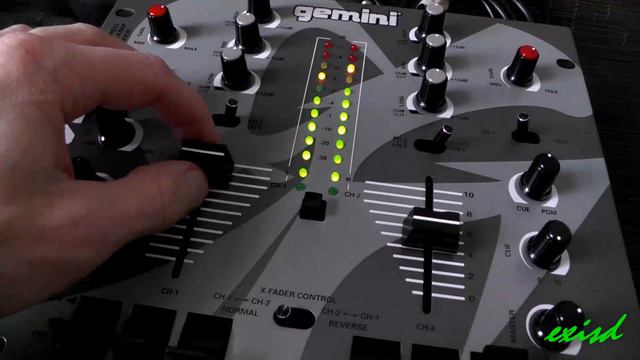 Gemini PMX140 dj mixer keverőpult pult смотреть онлайн