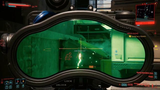 Cyberpunk 2077 Sniper Rifle with unlimited penetration смотреть онлайн