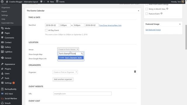 WordPress Plugin - The Event Calendar смотреть онлайн
