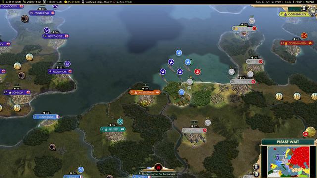 Let's Play Civilization 5: World War 2 Soviet Union - Part 6 [Red WW2 Mods Gameplay] смотреть онлайн