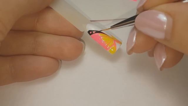 ?Быстрый дизайн ногтей I Рисуем бабочку? смотреть онлайн