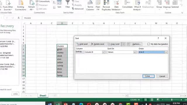 How to Sort Excel 2010 by Alphabetical Order смотреть онлайн
