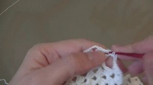 Овальная  салфетка. Часть 2.