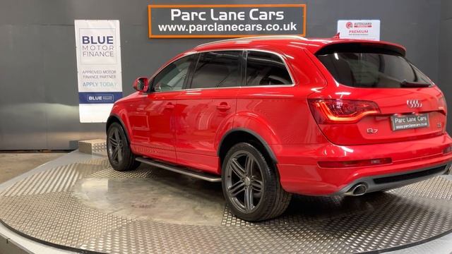Audi Q7 3.0 Tdi Quattro S Line Plus ** VERY RARE IN RED!! ** смотреть онлайн