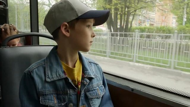 Поездка на троллейбусе (видео моделирование) смотреть онлайн