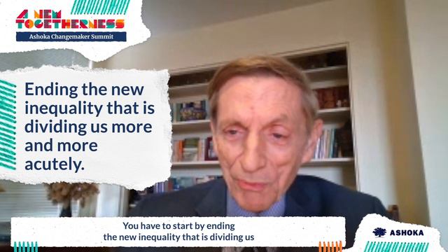 Everyone has to be able to play the game of change - Bill Drayton at the Ashoka Changemaker Summit смотреть онлайн